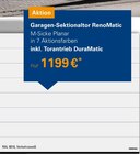 Kasberger Baustoff GmbH - Garagen-Sektionaltor RenoMatic Angebot im Prospekt Garagen-Sektionaltor RenoMatic bei Kasberger Baustoff GmbH im Prospekt "" für 1.199,00 €