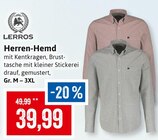 Herren-Hemd Angebote von LERROS bei Kaufhaus Stolz Neubrandenburg für 39,99 €