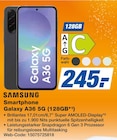Smartphone Galaxy A36 5G (128GB) im Angebot bei expert in Gera Smartphone Galaxy A36 5G (128GB) Angebote von Samsung bei expert Gera für 245,00 €