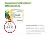 Husten- und Bronchialtee bei LINDA Premiumapotheke im Gotha Prospekt für 4,80 €