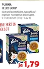Aktuelle Katzenfutter Angebote bei Zookauf in Leverkusen Aktuelles FELIX SOUP Angebot bei Zookauf in Leverkusen ab 1,79 €
