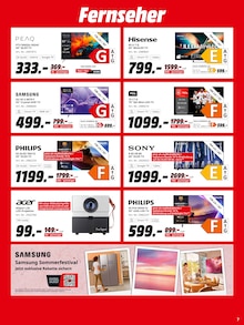 4K Fernseher Angebot im aktuellen MediaMarkt Saturn Prospekt auf Seite 7