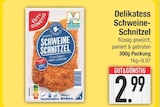 Delikatess Schweine-Schnitzel von Gut & Günstig im aktuellen EDEKA Prospekt für 2,99 €