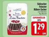 Aktuelle Zucker Angebote bei EDEKA in Augsburg Aktuelles Feinster Rüben-Zucker Angebot bei EDEKA in Augsburg ab 1,29 €