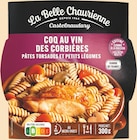 Coq au vin des Corbières pâtes torsades et petits légumes - La Belle Chaurienne en promo chez Intermarché Super Coq au vin des Corbières pâtes torsades et petits légumes - La Belle Chaurienne dans le catalogue Intermarché Super