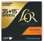 Café espresso - L'OR en promo chez Super U Soissons à 8,99 €