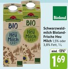 Schwarzwaldmilch Bioland-Frische Heu Milch 1,5% oder 3,8% Fett im Angebot bei EDEKA in Koblenz Schwarzwaldmilch Bioland-Frische Heu Milch 1,5% oder 3,8% Fett Angebote von Bioland bei EDEKA Koblenz für 1,69 €