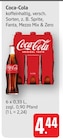 Original Taste Angebote von Coca-Cola bei E center Göppingen für 4,44 €