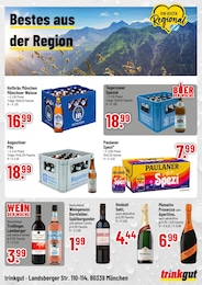 Trinkgut Rotwein im Prospekt 