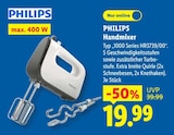 Handmixer Angebote von Philips bei Lidl Iserlohn für 19,99 €