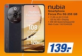 Focus Pro 5G im Angebot bei expert in Hof Focus Pro 5G Angebote von nubia bei expert Hof für 139,00 €