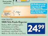 1000-Teile-Puzzle-Organizer von HOME CREATION im aktuellen ALDI SÜD Prospekt für 24,99 €