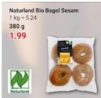 Bio Bagel Sesam im Angebot bei GLOBUS in Krefeld Bio Bagel Sesam Angebote von Naturland bei GLOBUS Krefeld für 1,99 €