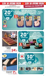 Promos Huîtres dans le catalogue "LES 20 JOURS PLUS" de U Express Huîtres en promo dans le catalogue U Express à la page 7