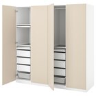 Schrankkombination weiß/graubeige 200x60x201 cm von PAX / REINSVOLL im aktuellen IKEA Prospekt