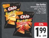 Tortillas Nacho Cheese im Angebot bei EDEKA in Gera Tortillas Nacho Cheese Angebote von Chio bei EDEKA Gera für 1,99 €