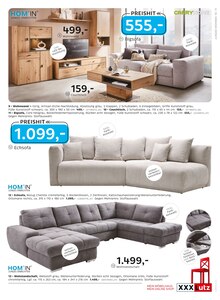 Couch im XXXLutz Möbelhäuser Prospekt "junges wohnen" mit 20 Seiten (Salzgitter)