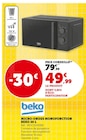 Hyper U Saint-Gervais-en-Belin - Promo Micro-ondes monofonction 20 L Promo Micro-ondes monofonction 20 L à 49,99 € dans le catalogue Hyper U à Saint-Gervais-en-Belin