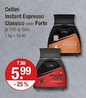 Instant Espresso Classico von Cellini im aktuellen V-Markt Prospekt für 5,99 €