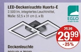 LED-Deckenleuchte Huerta-E im V-Markt Prospekt zum Preis von 29,99 €