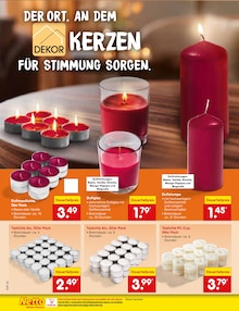 Kerzen im aktuellen Netto Marken-Discount Prospekt (Oldenburg) Kerzen im Netto Marken-Discount Prospekt "Aktuelle Angebote" mit 65 Seiten (Oldenburg)