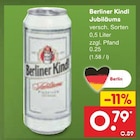 Jubiläums Angebote von Berliner Kindl bei Netto Marken-Discount Berlin für 0,79 €