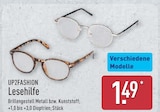 Lesehilfe von UP2FASHION für 1,49 € bei ALDI Nord im Angebot Lesehilfe von UP2FASHION im aktuellen ALDI Nord Prospekt