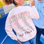 Promo Sweat col rond manches longues Pokémon ivoire femme à 25,99 € dans le catalogue La Halle à Vendenheim