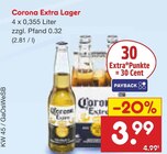 Extra Lager Angebote von Corona bei Netto Marken-Discount Dülmen für 3,99 €