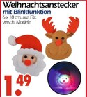 Weihnachtsanstecker mit Blinkfunktion Angebote bei Wreesmann Altenburg für 1,49 €
