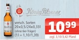 König Pilsener Angebote bei Getränke Oase Ahlen für 10,99 €