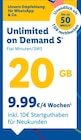 S im Lidl Prospekt Unlimited on Demand S im aktuellen Lidl Prospekt für 9,99 €
