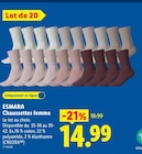 Chaussettes femme - ESMARA en promo chez Lidl Limoges à 14,99 €