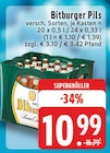 Bitburger Pils Angebote von Bitburger bei E center Beckum für 10,99 €