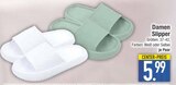 Damen Slipper Weiß Angebote bei EDEKA Augsburg für 5,99 €