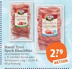 Aktuelles Speck Hauchfein Angebot bei tegut in Jena ab 2,79 €