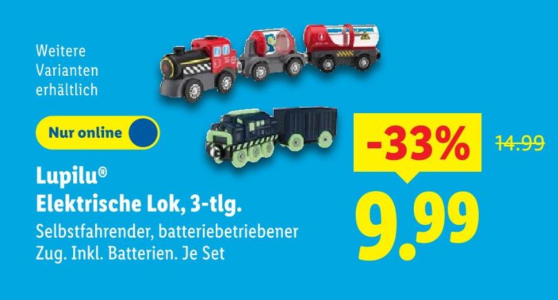 Elektrische Lok, 3-tlg.