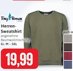 Herren-Sweatshirt Angebote von Tony Brown bei Kaufhaus Stolz Cuxhaven für 19,99 €