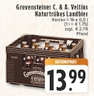 Aktuelle Veltins Angebote bei E center in Brühl Aktuelles Naturtrübes Landbier Angebot bei E center in Brühl ab 13,99 €