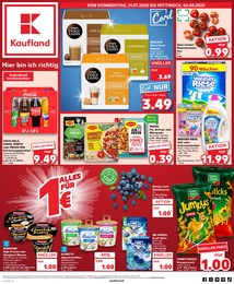 Aktueller Kaufland Supermarkt Prospekt für Bad Schmiedeberg 31.07.2025 - 06.08.2025 Kaufland Prospekt für Bad Schmiedeberg mit 44 Seiten