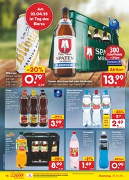 alkoholfreies Bier Angebot im aktuellen Netto Marken-Discount Prospekt auf Seite 22