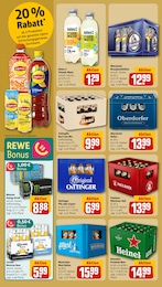 Paulaner Angebot im aktuellen REWE Prospekt auf Seite 20