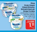 Frischer Schmand im Angebot bei Marktkauf in Coburg Frischer Schmand Angebote von Milram bei Marktkauf Coburg für 1,11 €