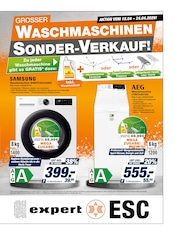 Aktueller expert Prospekt mit Samsung, "GROSSER WASCHMASCHINEN SONDER-VERKAUF", Seite 1