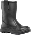 Botte cuir fourrée noire perlite t40 en promo chez Brico Dépôt Melun à 34,50 €