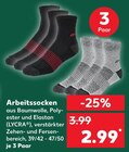 Arbeitssocken im Angebot bei Kaufland in Leipzig Arbeitssocken Angebote bei Kaufland Leipzig für 2,99 €