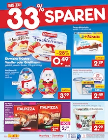 Pizza im Netto Marken-Discount Prospekt "Aktuelle Angebote" mit 56 Seiten (Augsburg)