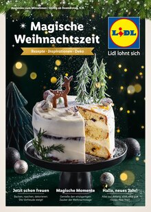Lidl Magdeburg Prospekt "Magische Weihnachtszeit" mit 40 Seiten
