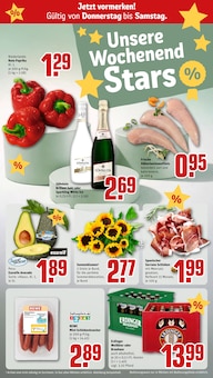 Mettwurst im REWE Prospekt "Dein Markt" mit 30 Seiten (Essen)