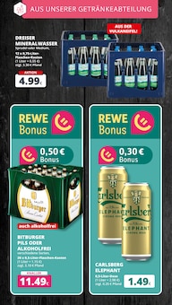 Bier im aktuellen REWE Prospekt (Pulheim) Bier im REWE Prospekt "Dein Markt" mit 23 Seiten (Pulheim)